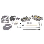 Speedway Motors Tri-power Junkyard 2BBL Rochester Carb Conversion Kit W/ Linkage New. Price: $466.99.