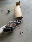 1992-1993 Ford F250 7.5L 2-PORT Fuel Pump Assembly Under Cab Used. Price: $76.00.