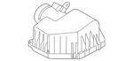 Genuine Nissan Air Cleaner Cover 16526-6RA1B New. Price: $107.67.