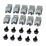 Fuel Line Clip Clamp Bracket Kit Return 1970-71 Pontiac Firebird 20PC New. Price: $47.00.
