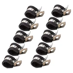 Fuel Line Tubing Mounting Clamps 304 Stainless Steel Cable 5/8, Black New. Price: $17.44.