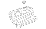 Genuine Volkswagen Fuel Tank 561-131-878-B New. Price: $831.34.
