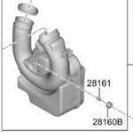 Genuine Kia Duct Assembly 28218-Q5100 New. Price: $69.12.
