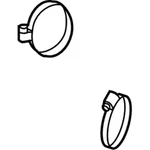 New Genuine Mercedes-benz Loom Tie 0069970790 Oem. Price: $13.87.