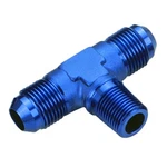 Renegade Fitting 60625-1; To Npt Tee Blue -06AN 1/4 In. Male New. Price: $18.81.