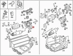 Genuine Mercedes A208 C208 R170 S202 W202 W210 W220 Bracket 2024711341 New. Price: $27.45.