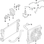 Genuine Nissan Engine Coolant Hose 14056-5RF0B New. Price: $27.48.