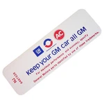 1968-72 Olds Air Cleaner Base Keep Your Gm Car All Decal Models 1PC New. Price: $18.00.