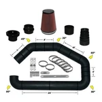 Airaid 101-400 Ubi "u-build-it" Universal Cold Intake Kit 4.0" W/filter New. Price: $449.99.
