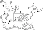 Genuine Ford Pcv Valve Hose N2DZ-6758-B New. Price: $11.95.