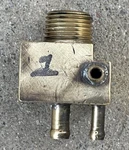 Ford Thunderbird Fe 352 390 Vacuum Fitting Brass Intake Manifold 1966-1967 Oem Used. Price: $65.00.