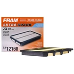 Fram Extra Guard CA12168 Replacement Engine Air Filter For Select 2017-2022 New. Price: $20.12.