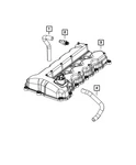 Genuine Mopar Make Up Air Hose 5047406AB New. Price: $18.42.