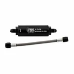 00-65001 Nitrous Outlet An Inline Filter 140 Micron W/ 7" Hose Black New. Price: $89.99.
