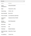 Jaguar 2017-2023 F-pace Front Door Frame Finisher T4A12817 Used. Price: $130.00.