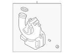 Genuine Kia Duct Assembly 28218-Q5100 New. Price: $55.35.