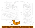 Gm Oem 19-23 Sierra 1500 Engine Air Intake-inlet Tube 84478598 New. Price: $61.38.