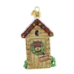Old World Christmas 3.75IN Holiday Outhouse, Glass, Snow Covered Roof 20130 New. Price: $27.99.