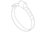 Genuine Volkswagen Intake Hose Clamp N-024-526-4 New. Price: $12.55.