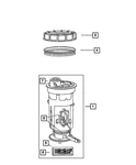 Genuine Mopar Fuel Pressure Regulator Filter 52021983AB New. Price: $114.41.