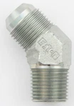Aeroquip #FCM2595 45 Male Elbow #12 To 1/2 Npt Steel Fitting New. Price: $22.49.