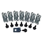 Fuel Line Clip Clamp Bracket Kit Return 1977-90 Chevrolet Impala Caprice 25PC New. Price: $39.00.