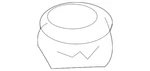 Genuine Nissan Air Cleaner Body Rubber Mount 16559-31U00 New. Price: $20.45.
