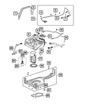 Genuine Mopar Fuel Line Bracket 68232841AB New. Price: $22.54.