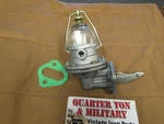 Fuel Pump Glass Bowl Style Fits Willys Jeep Mb Gpw CJ2A CJ3A 134L 134F New. Price: $65.00.