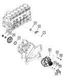 Genuine Mopar Fuel Pump Stud 5086768AA New. Price: $33.48.