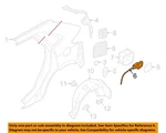 Ford Oem 15-18 Edge Quarter Panel Components-housing FT4Z5827936A New. Price: $135.40.
