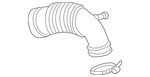 Genuine Audi Intake Hose 06L-129-629-A New. Price: $103.07.