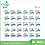 30 Pack 14MM -16MM 3/8" High Quality Fuel Injection Hose Auto Clamps New. Price: $10.04.