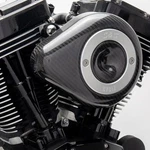 S&s Cycle Stealth Air Cleaner Kit With Carbon Fiber Cover For Harley M8 Models New. Price: $550.95.