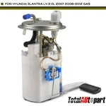 Electric Fuel Pump Assembly For Hyundai Elantra 2007-2012 L4 2.0L Gas 311102H000 New. Price: $61.99.