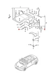 Genuine Vw Beetle Cabriolet 1Y7 Pull Strap Right 1Y0871956B New. Price: $19.19.