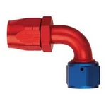 Aeroquip FBM1033 Aluminum Red/blue Anodized Fitting -08AN Hose Size 90 Elbow Non New. Price: $31.99.