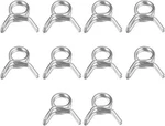 Uxcell Double Wire Spring Hose Clamp, 50PCS 304 Stainless Steel 5MM, Silver New. Price: $14.76.
