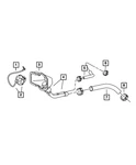 Genuine Mopar Fuel Filler Housing 57009245AA New. Price: $49.72.