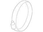 Genuine Nissan Air Duct Clamp 16439-ET80C New. Price: $14.45.