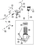 Genuine Mopar Fuel Line Connector 68005231AA New. Price: $38.67.