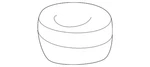 Genuine Gm Positive Crankcase Ventilation (pcv) Valve Grommet 14001875 New. Price: $6.78.