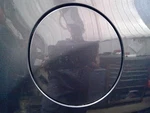 19 20 21 22 23 24 Forester Fuel Filler Door Flap Gray Used. Price: $71.00.