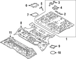 Genuine Nissan Fuel Tank Access Cover G4848-7JAMH New. Price: $58.92.