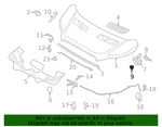 Genuine Ford Hinge Nut W716409-S442 New. Price: $32.64.