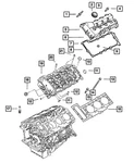 Genuine Mopar Crankcase Vent Nipple 4663712AC New. Price: $6.14.