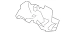 Genuine Honda Cover Floor (lower) 17733-SNF-A00 New. Price: $27.79.