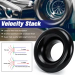 3" Short Ram Cold Air Intake/turbo Horn Aluminum Black Velocity Stack Adapter New. Price: $14.90.