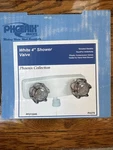 Valterra PF213245 - White Brass Shower Control Valve With Smoke Knobs Handles & New. Price: $18.00.