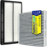 Servkitour Engine Cabin Air Filter Set For Pilot (2023 2024 2025 2026) 3.5L, Open. Price: $26.95.